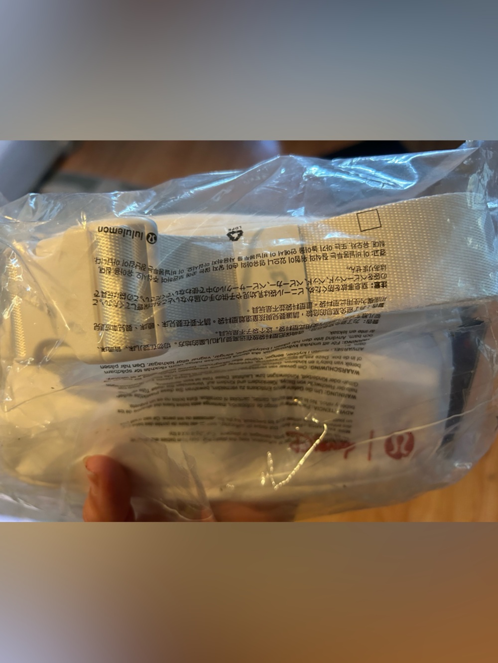 lululemon athletica White Disney Mickey Everywhere belt bag new in bag with tag - Picture 2 of 4